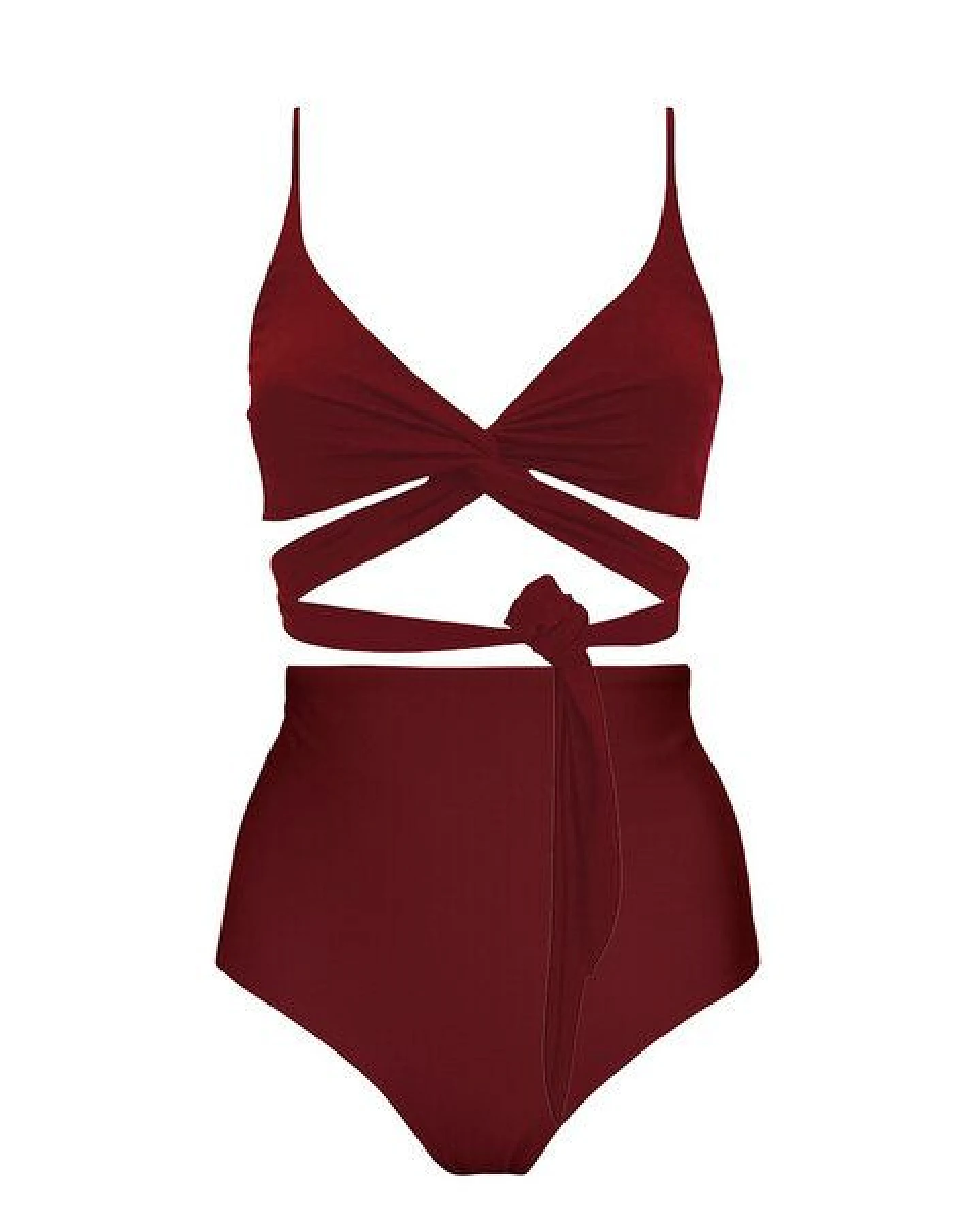 Anekdot Bikini Set Lin Top + Core High Slip – Ansicht 3