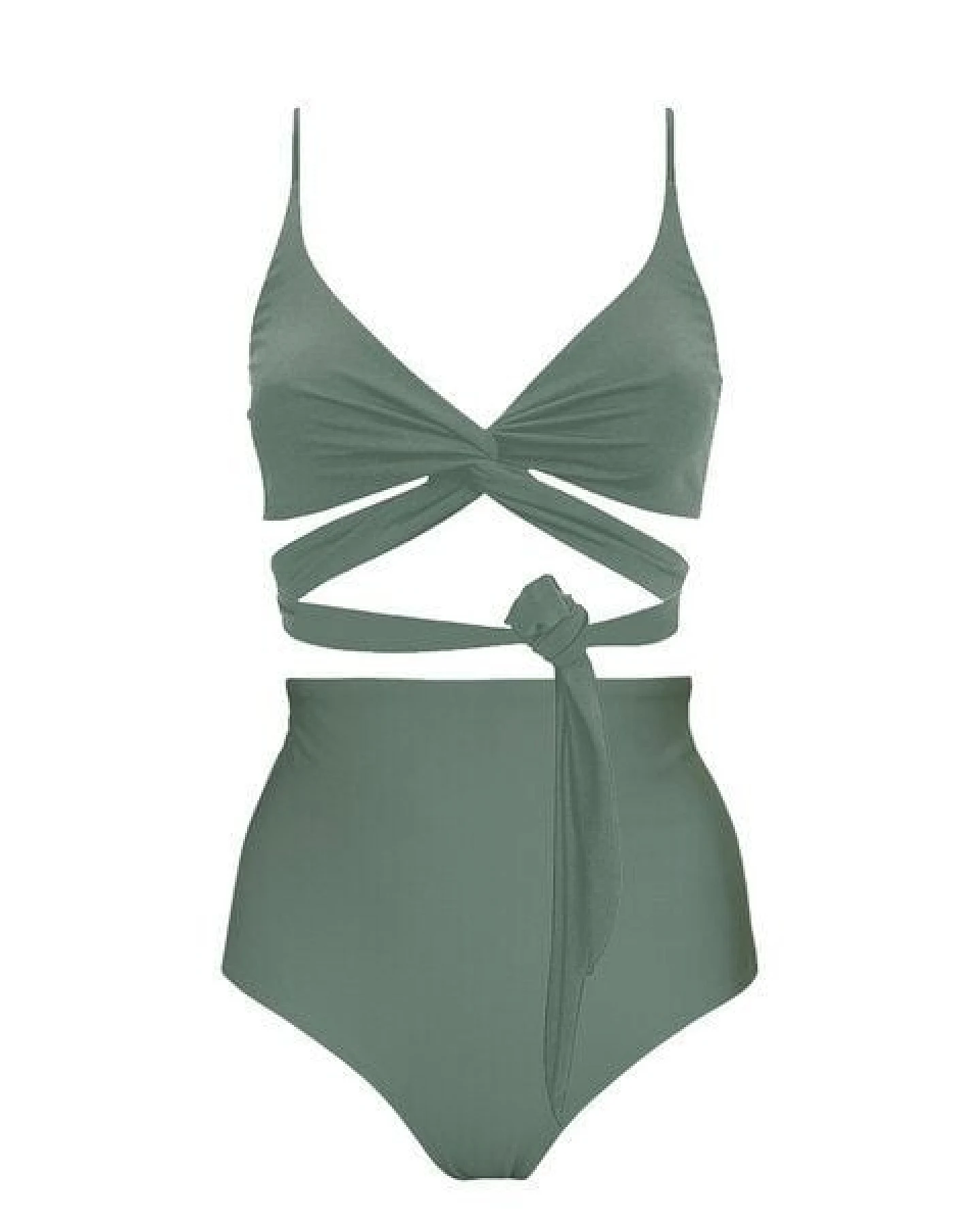 Anekdot Bikini Set Lin Top + Core High Slip – Ansicht 3