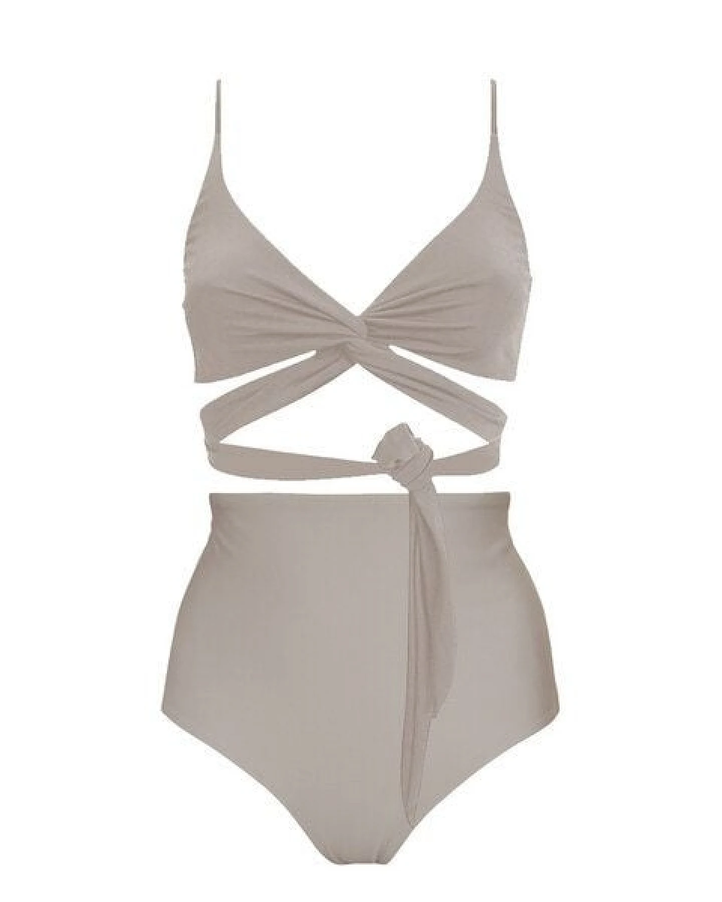 Anekdot Bikini Set Lin Top + Core High Slip – Ansicht 3