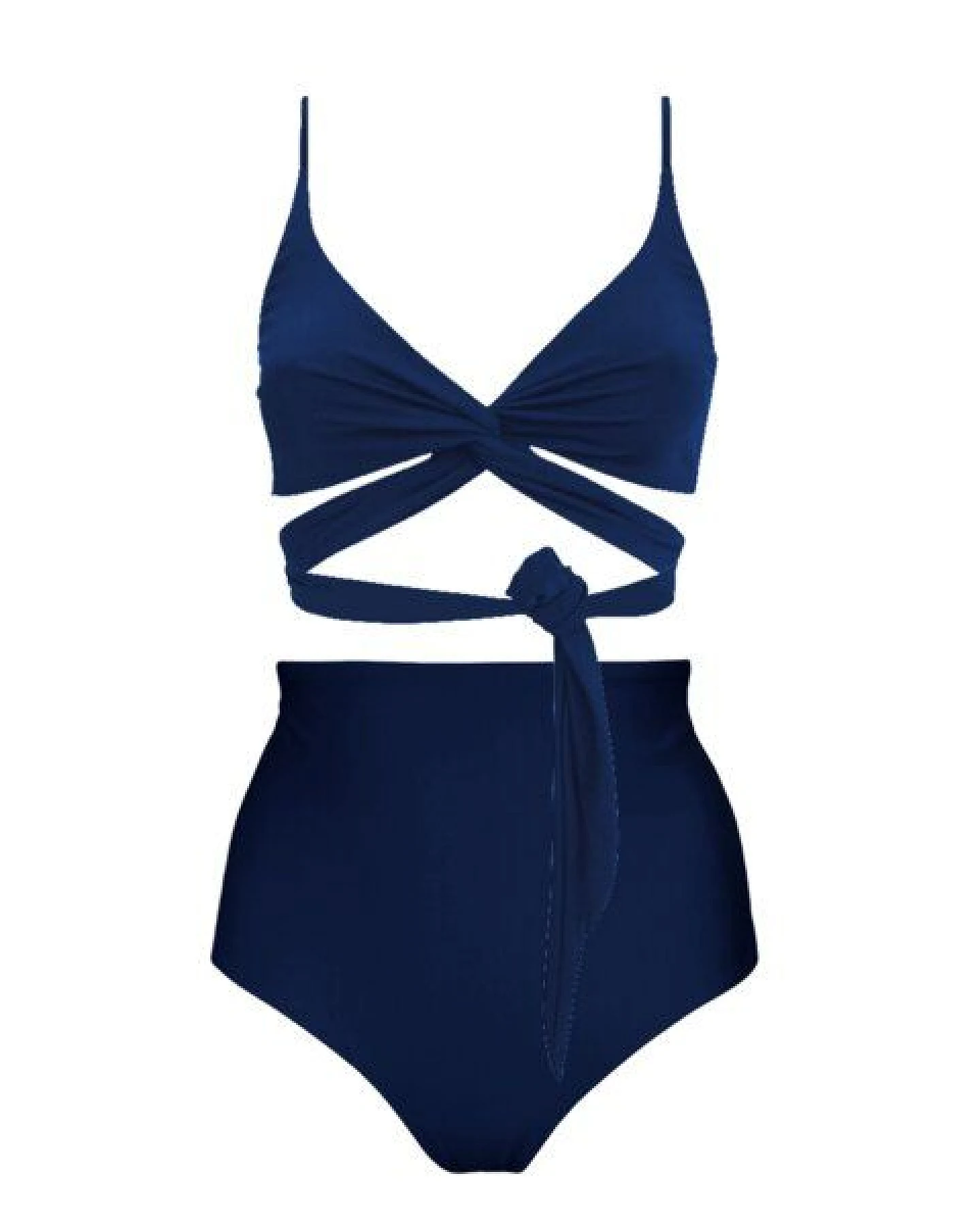 Anekdot Bikini Set Lin Top + Core High Slip – Ansicht 2