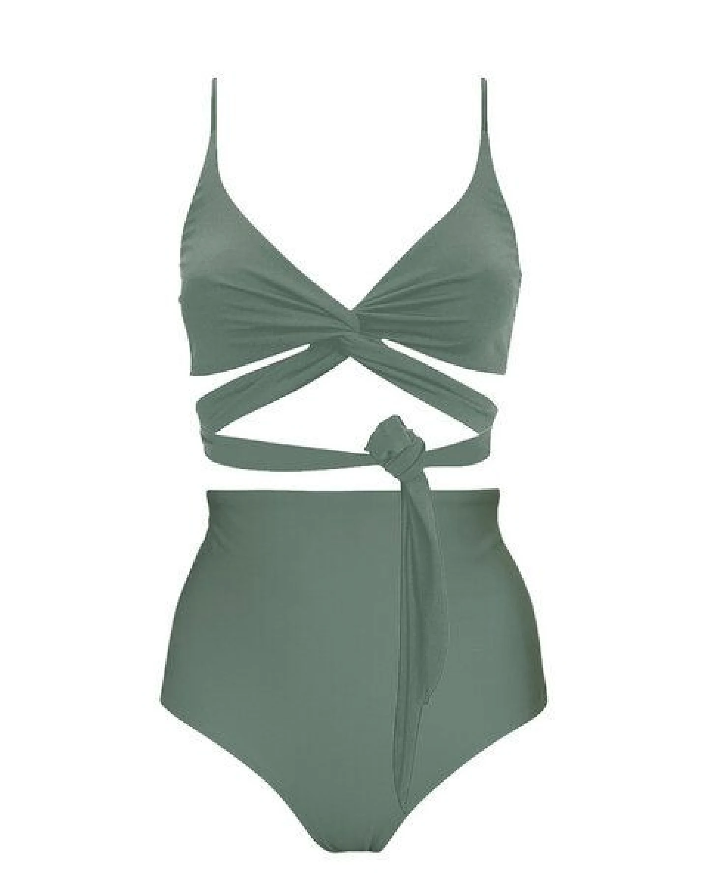 Anekdot Bikini Set Lin Top + Core High Slip – Ansicht 3