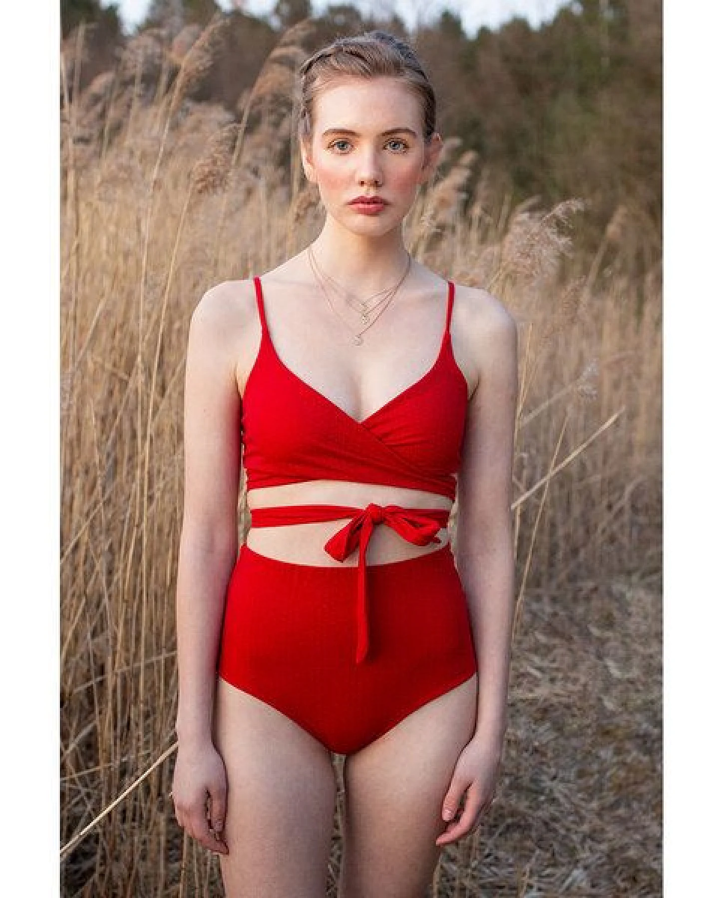 Anekdot Bikini Set Lin Top + Core High Slip – Ansicht 4