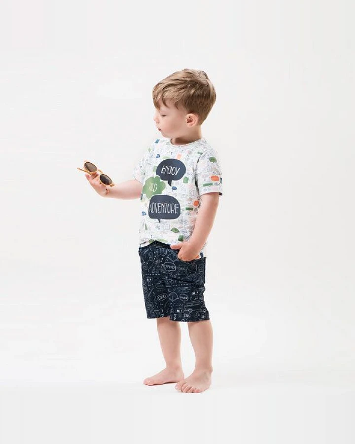 Marraine Kids Short aus Bio Baumwolle "Compass"