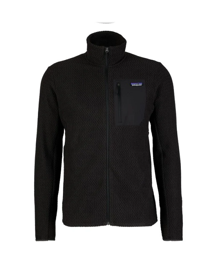 Patagonia - R1 Air Jacket - Fleecejacke Gr XS grau/schwarz