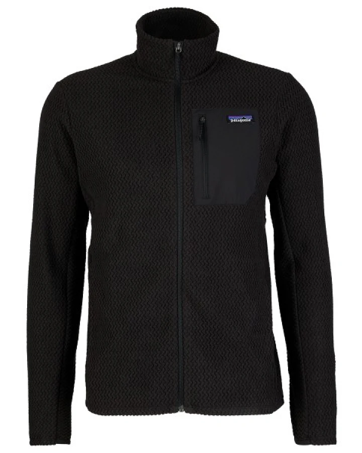 Patagonia - R1 Air Jacket - Fleecejacke Gr XS grau/schwarz