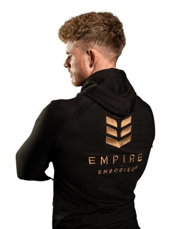 Empire Embodied Sportswear Herren Sport-Kapuzenjacke Jacke Hoodie Kapuzenpullover aus Bio-Baumwolle
