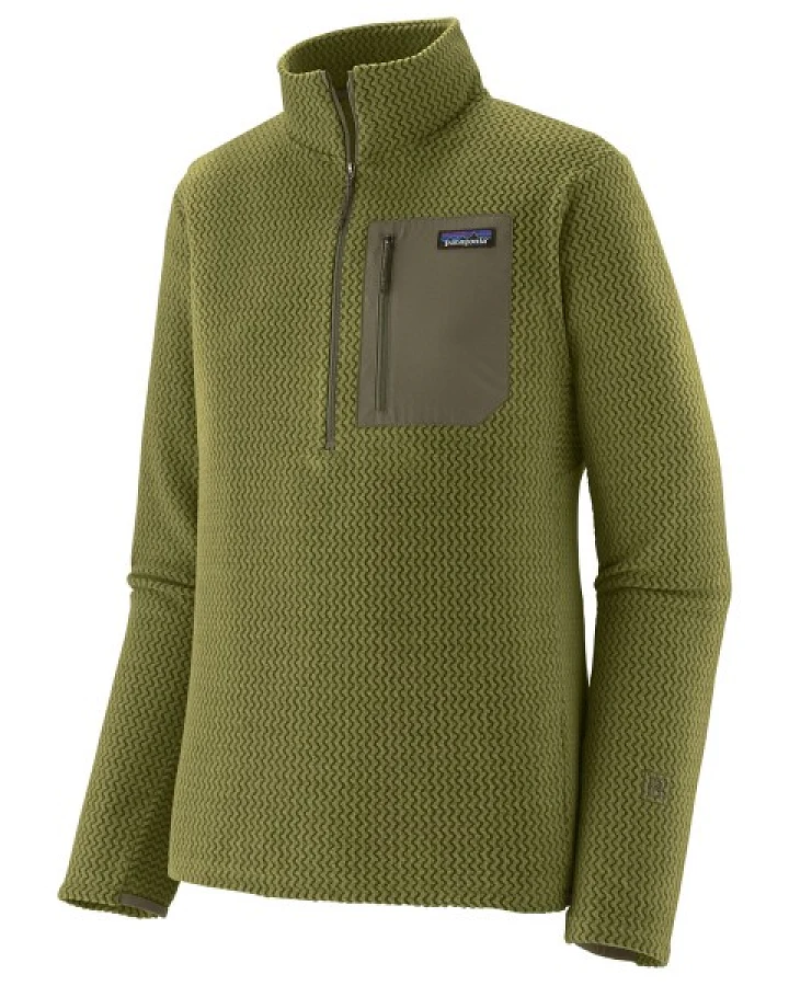 Patagonia - R1 Air Zip Neck - Fleecepullover Gr XS oliv