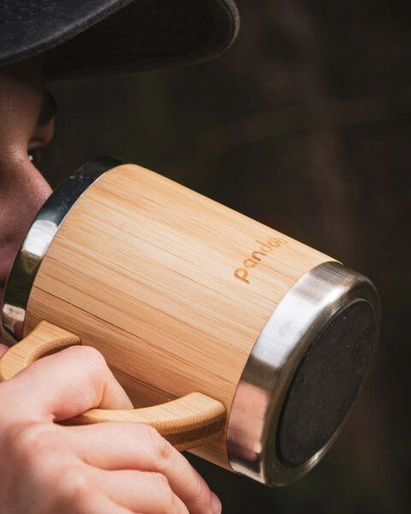 pandoo Bambus Kaffeebecher – Ansicht 3