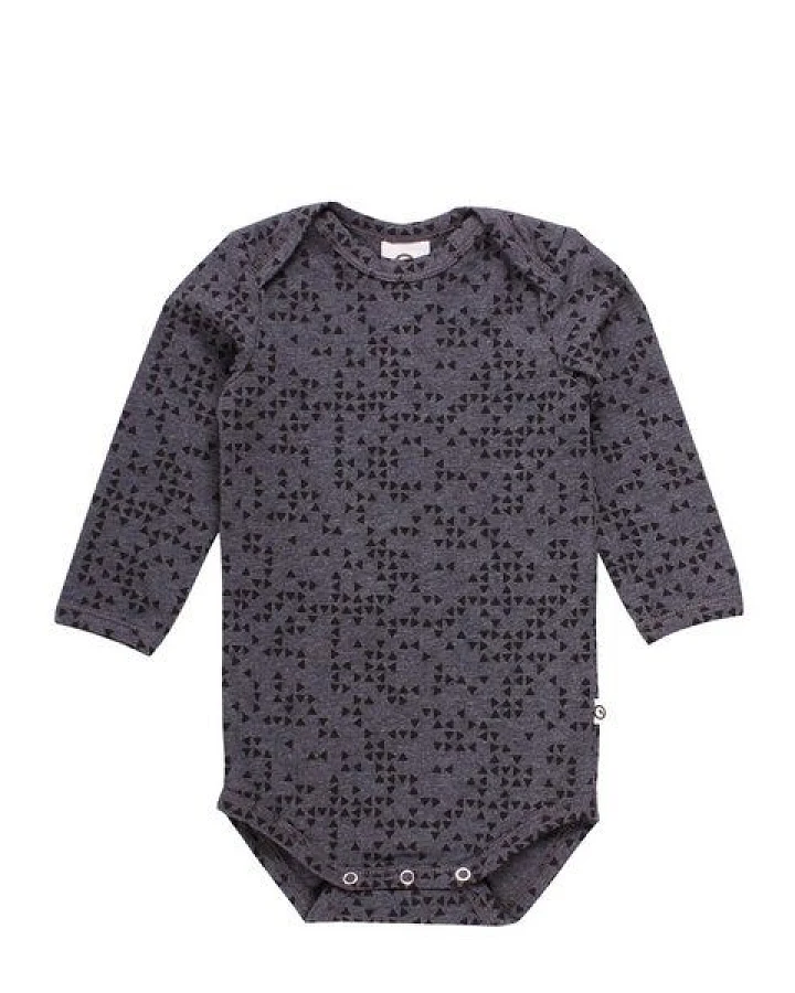 Müsli by Green Cotton Baby Body Langarm *Triangel* Gots Bio
