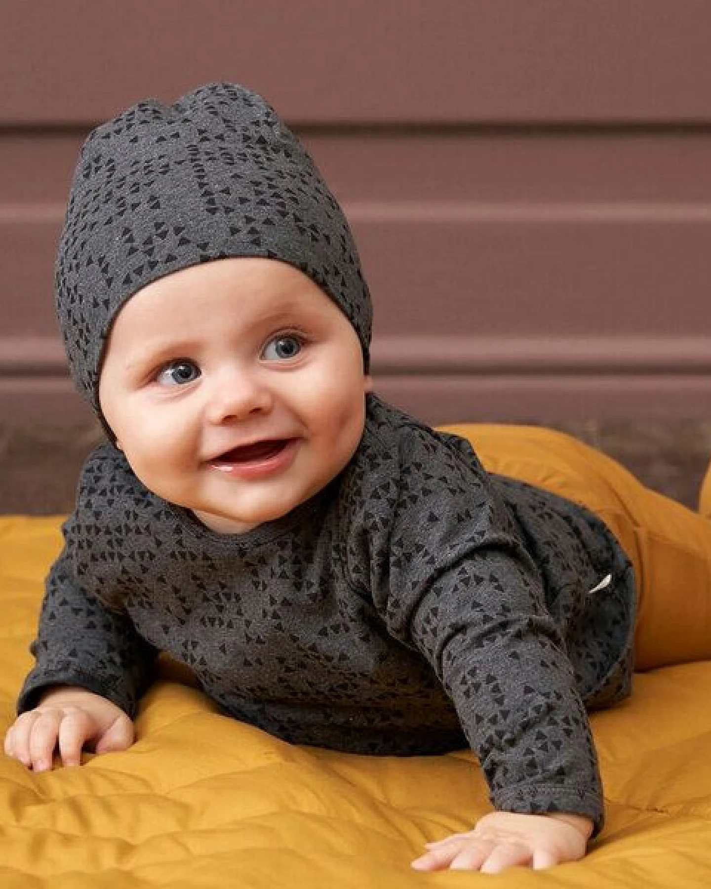 Müsli by Green Cotton Baby Body Langarm *Triangel* Gots Bio – Ansicht 3