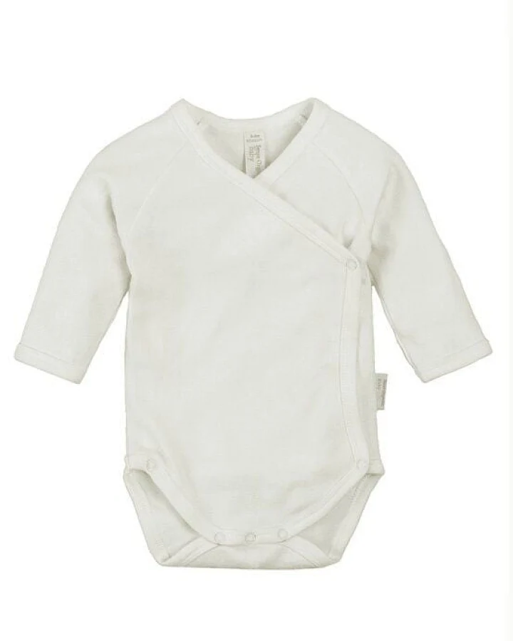 sense-organics Baby Langarm Wickelbody *natur* Gots