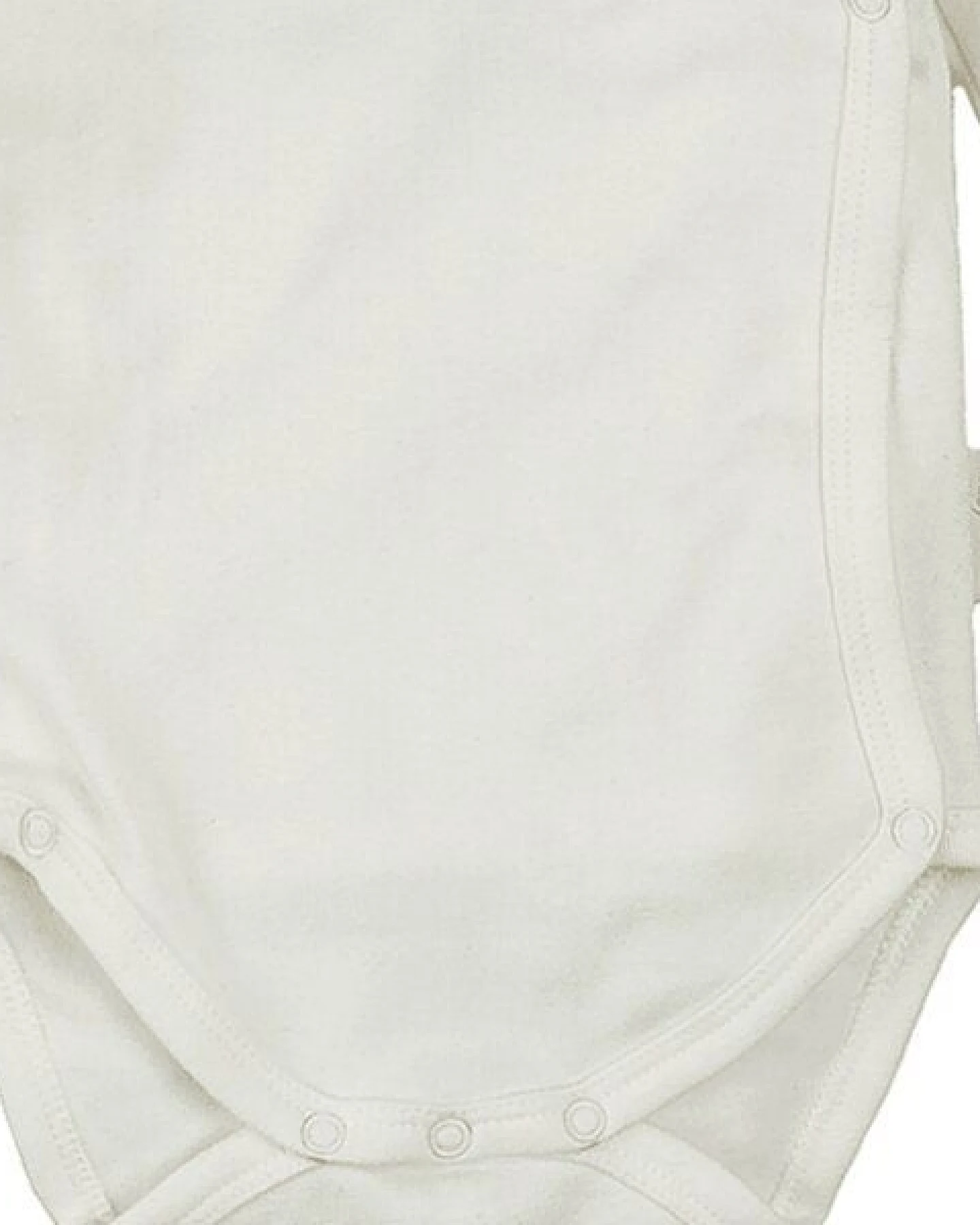 sense-organics Baby Langarm Wickelbody *natur* Gots – Ansicht 2