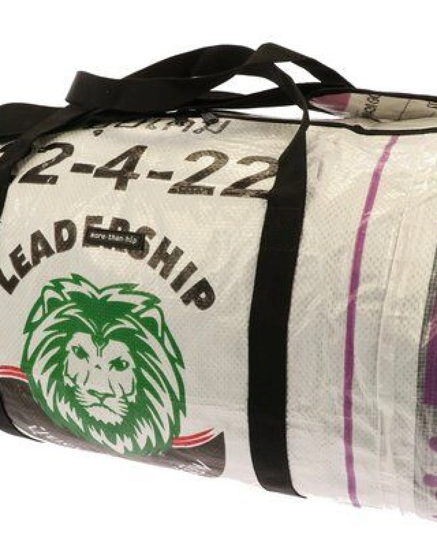 MoreThanHip Wochenend- oder Sporttasche 40L aus recycelten Zement-oder Tierfuttersäcken - Jumbo – Ansicht 4