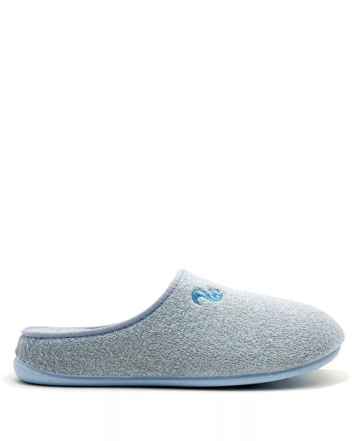 Veganer Bambus Slipper "thies ® Bamboo", Damen, mit Wechselfussbett