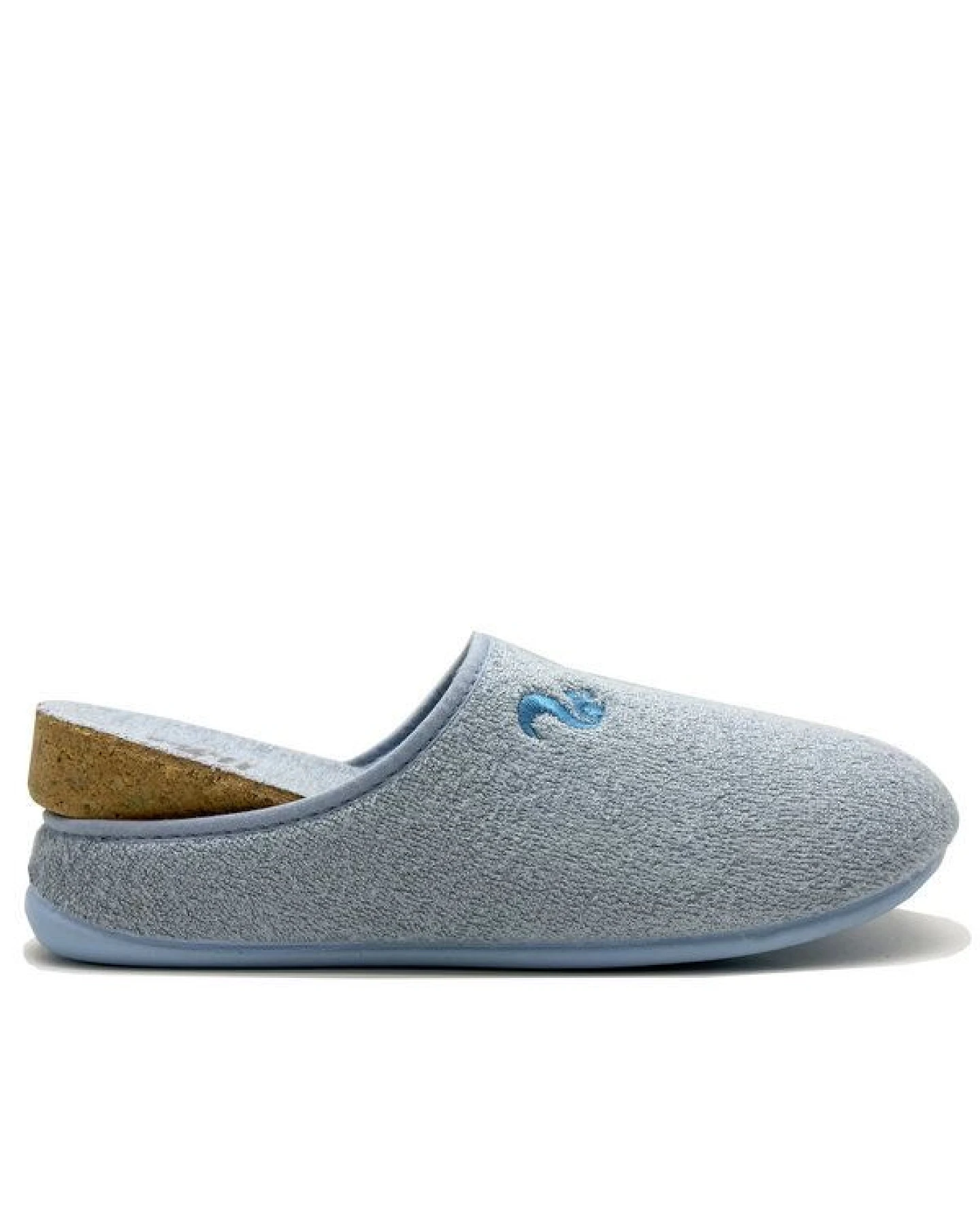 Veganer Bambus Slipper "thies ® Bamboo", Damen, mit Wechselfussbett – Ansicht 2
