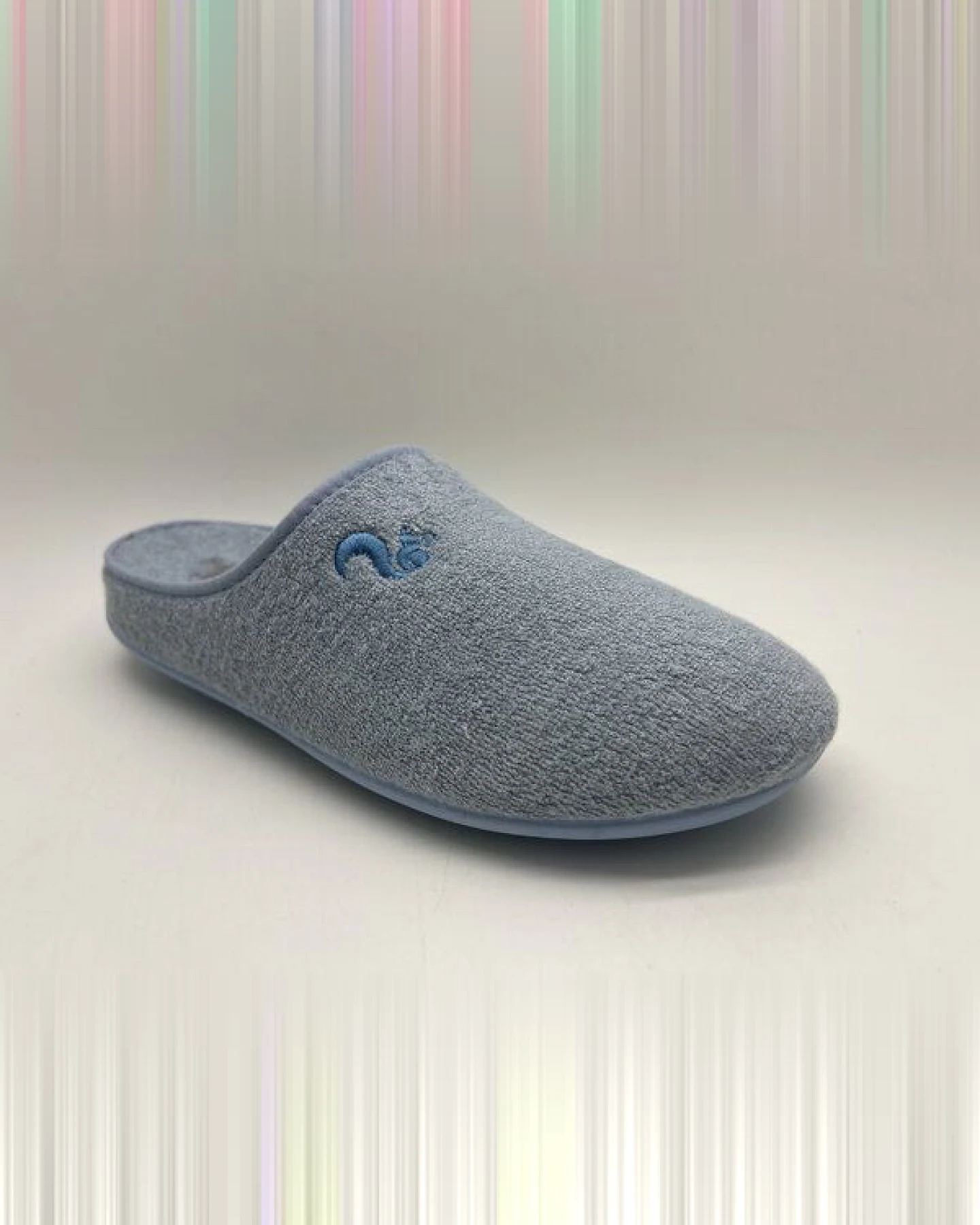 Veganer Bambus Slipper "thies ® Bamboo", Damen, mit Wechselfussbett – Ansicht 4