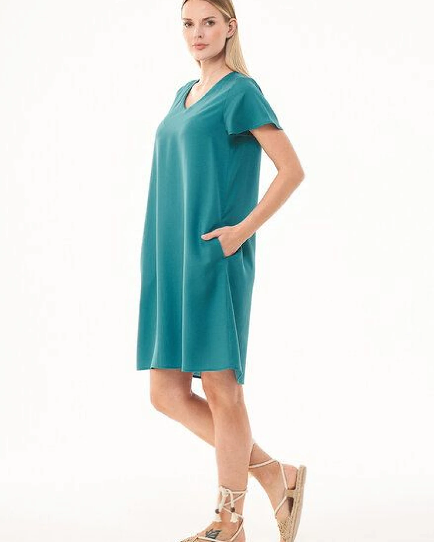 ORGANICATION Kleid aus TENCEL Lyocell – Ansicht 2