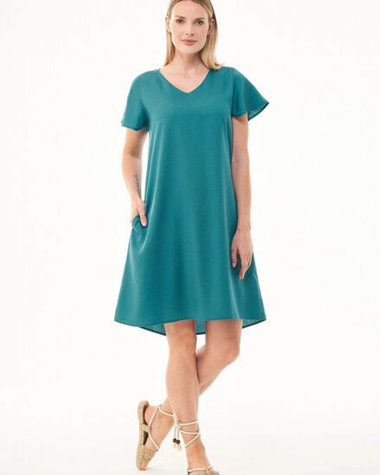 ORGANICATION Kleid aus TENCEL Lyocell – Ansicht 2
