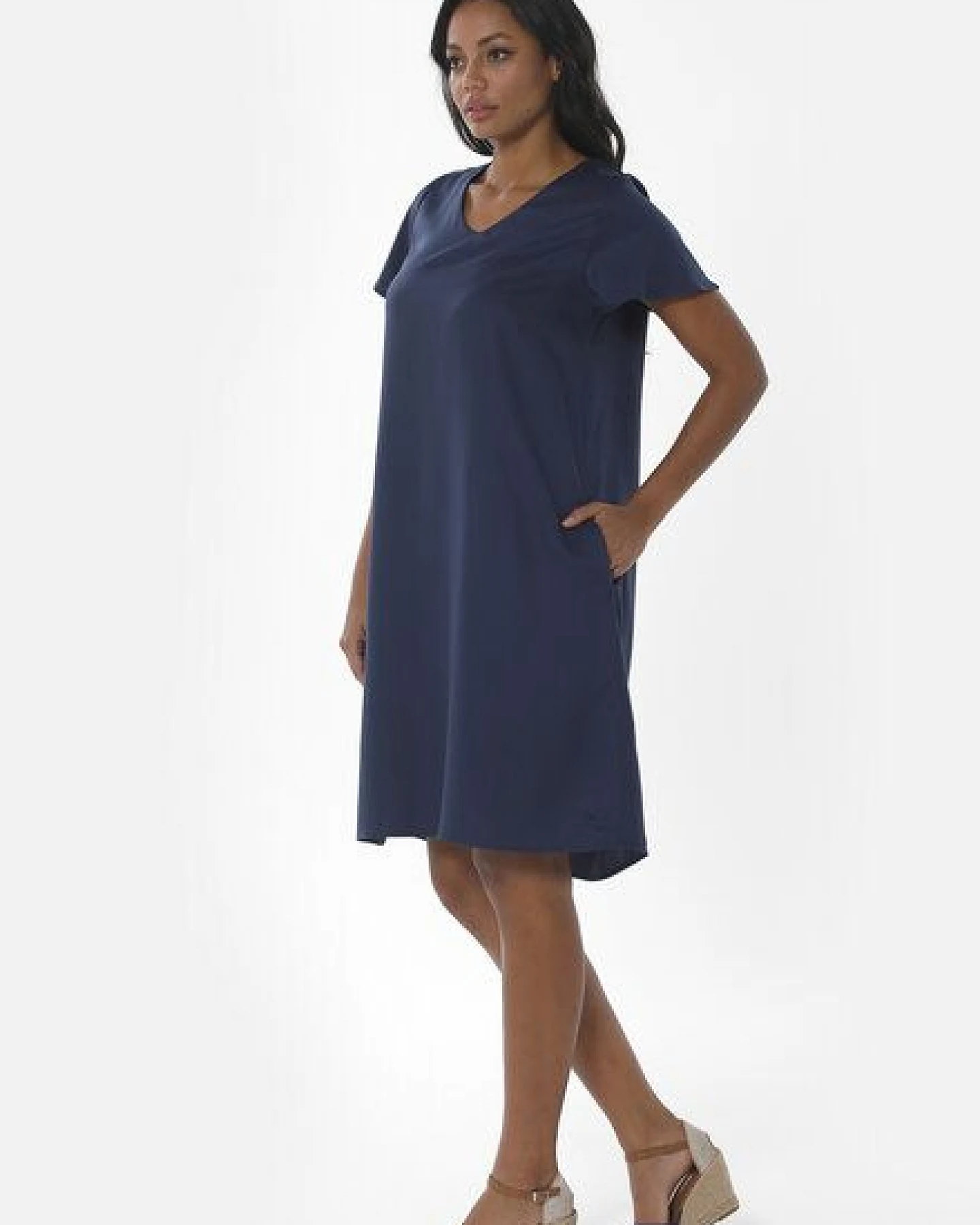 ORGANICATION Kleid aus TENCEL Lyocell – Ansicht 2