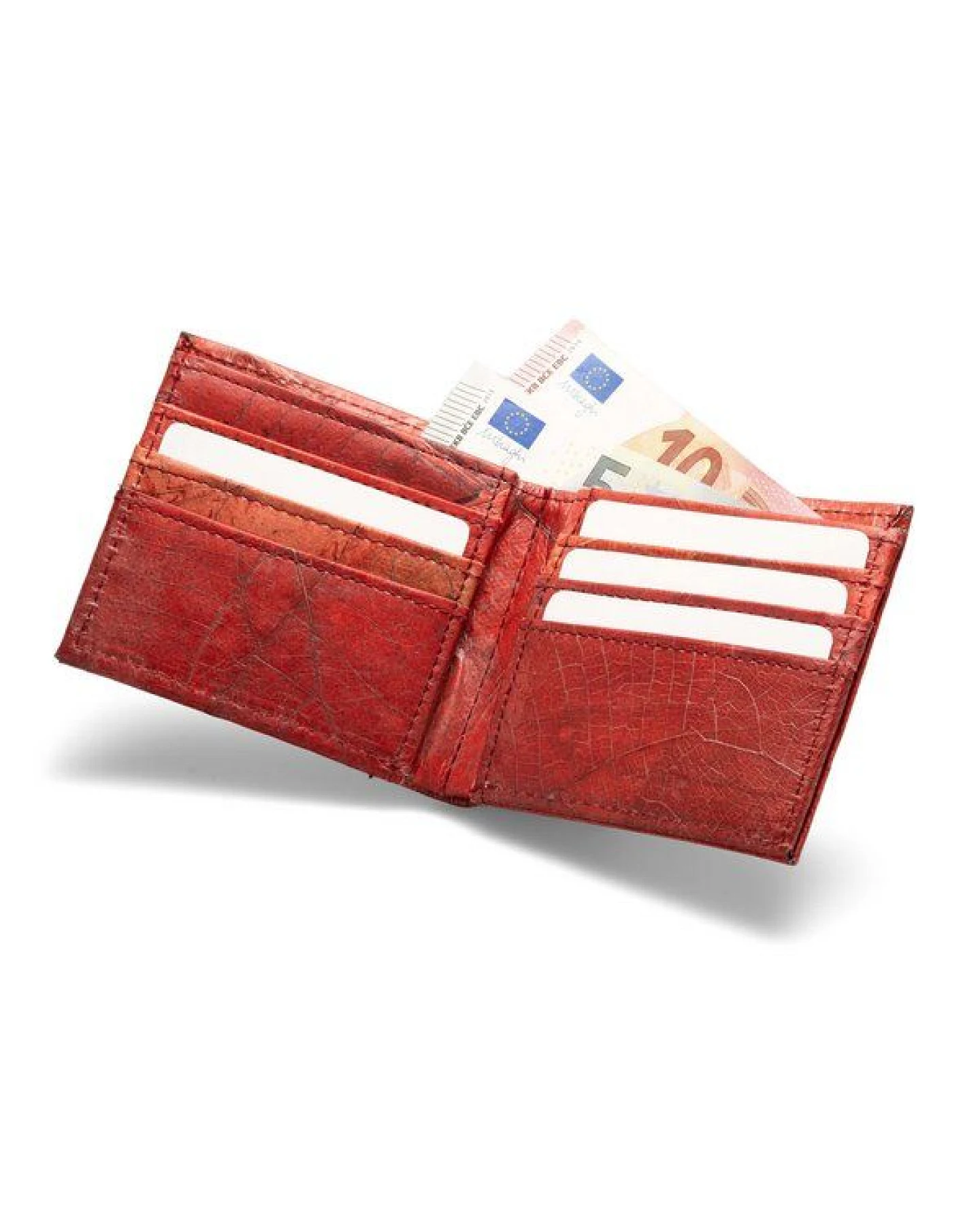 BELEAF Veganes Portemonnaie "FOLD LEAF" aus Blattleder – Ansicht 2