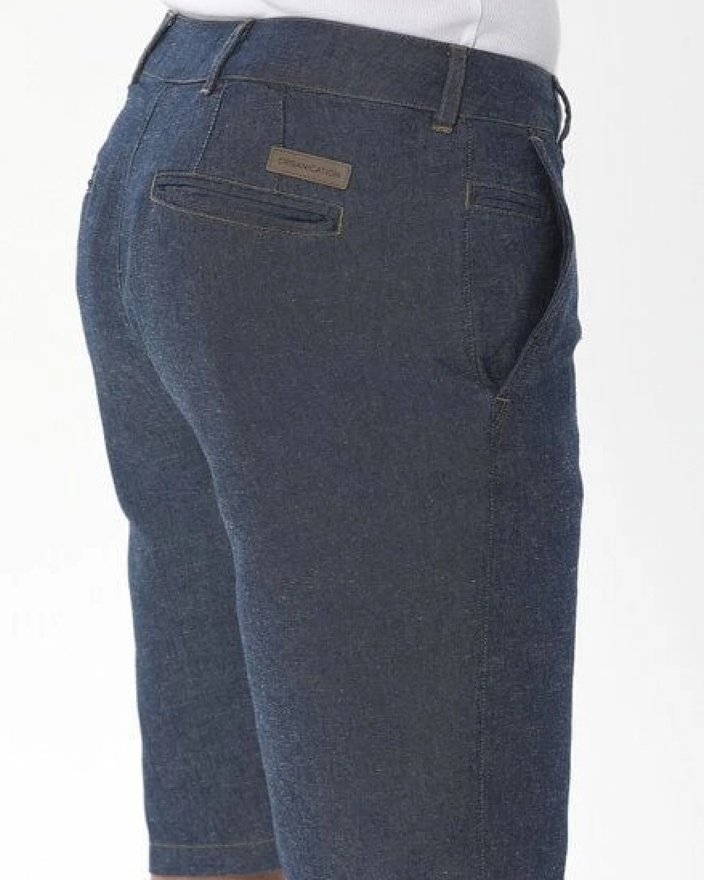 ORGANICATION Denim-Shorts aus Bio-Baumwolle und TENCEL Lyocell mit Hanf – Ansicht 4