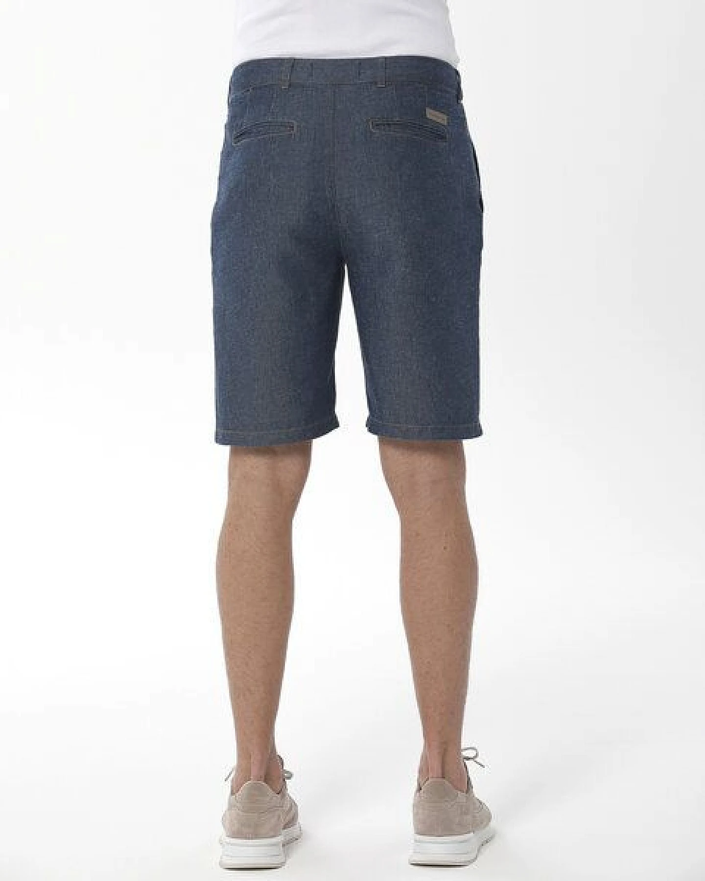 ORGANICATION Denim-Shorts aus Bio-Baumwolle und TENCEL Lyocell mit Hanf – Ansicht 3
