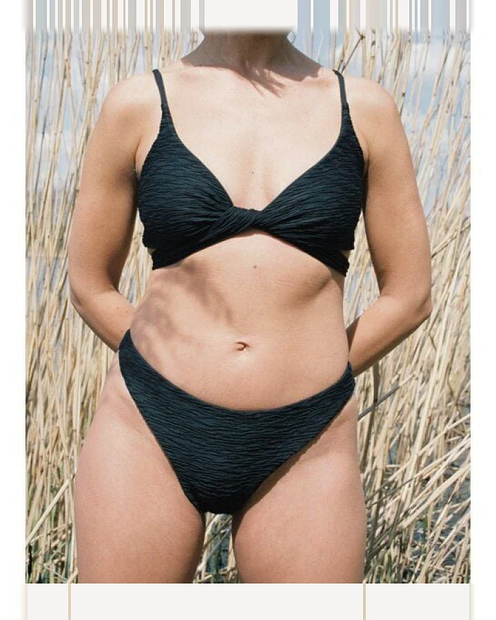Anekdot Bikini Slip Skyline Slim Jacquard