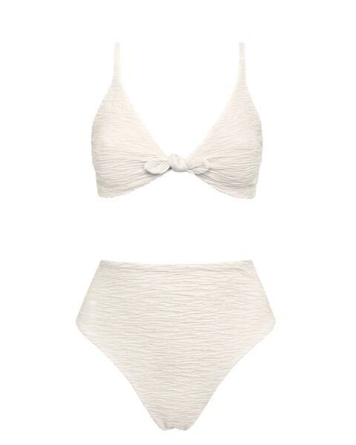 Anekdot Bikini Set Jacquard Leona Top + Skyline High Slip