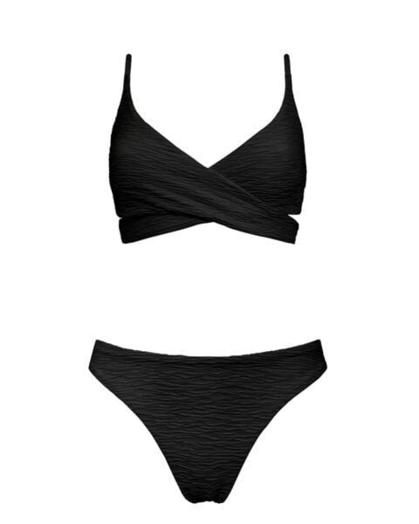 Anekdot Bikini Set Jacquard Lin Top + Skyline Slim Slip – Ansicht 4