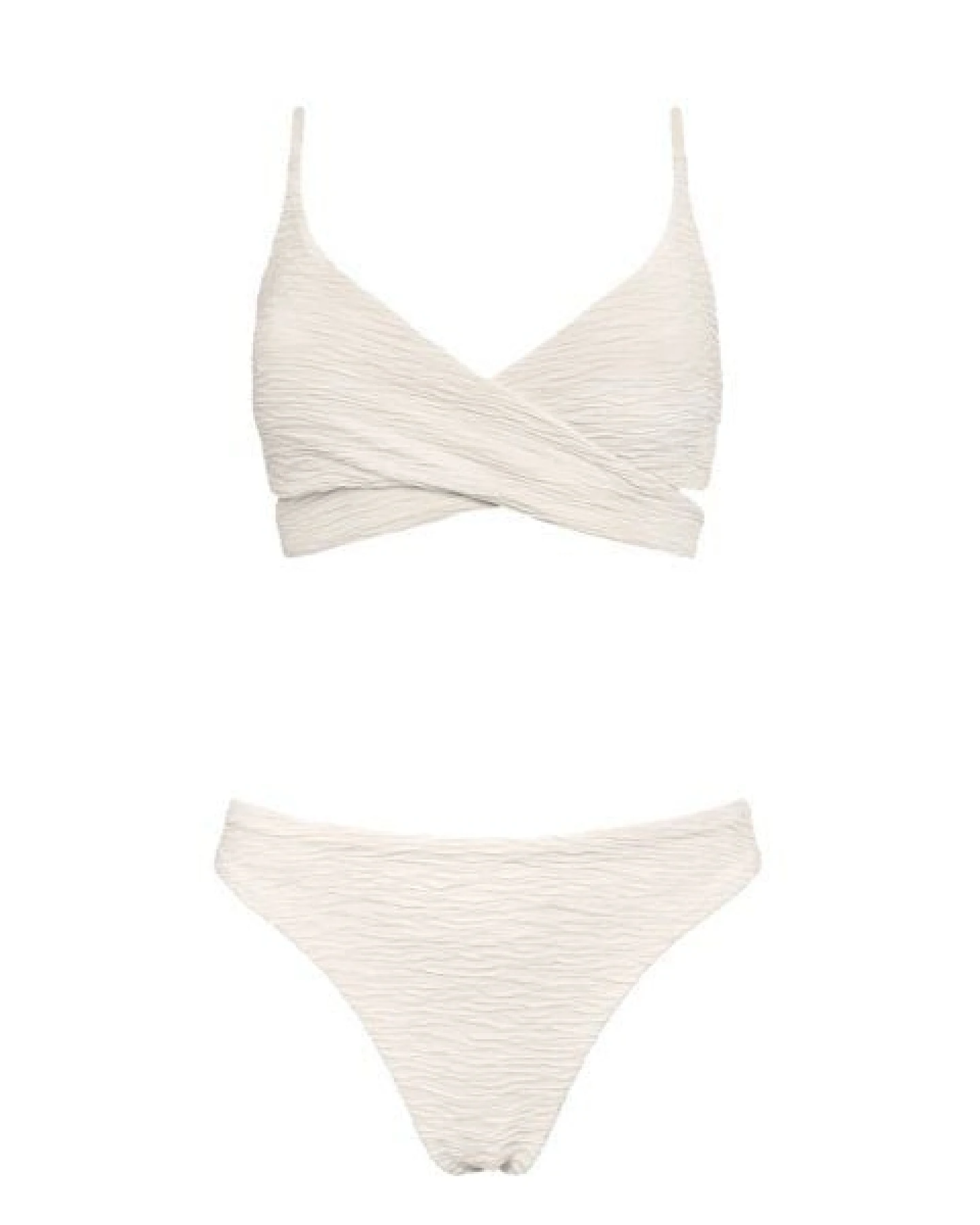 Anekdot Bikini Set Jacquard Lin Top + Skyline Slim Slip – Ansicht 4