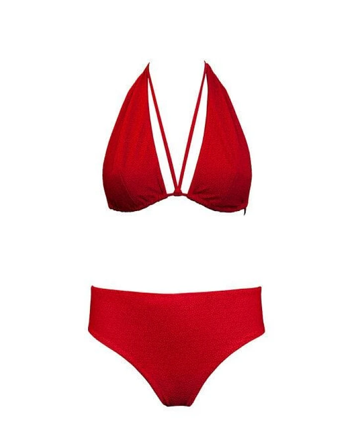 Anekdot Bikini Set Geranium Versatile Top + Core Slip
