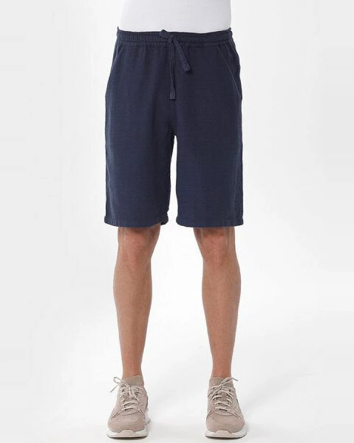 ORGANICATION Shorts aus Bio-Baumwolle und Leinen