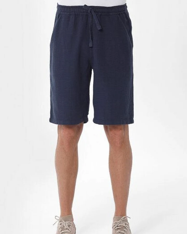 ORGANICATION Shorts aus Bio-Baumwolle und Leinen