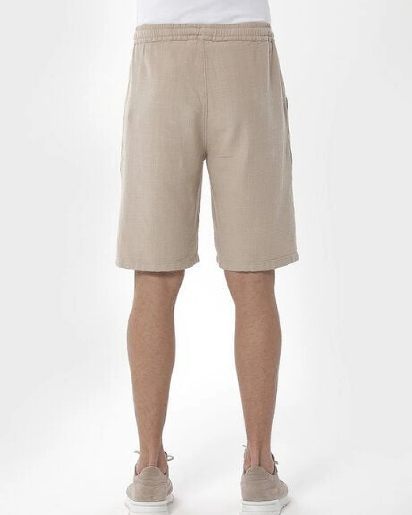 ORGANICATION Shorts aus Bio-Baumwolle und Leinen – Ansicht 4