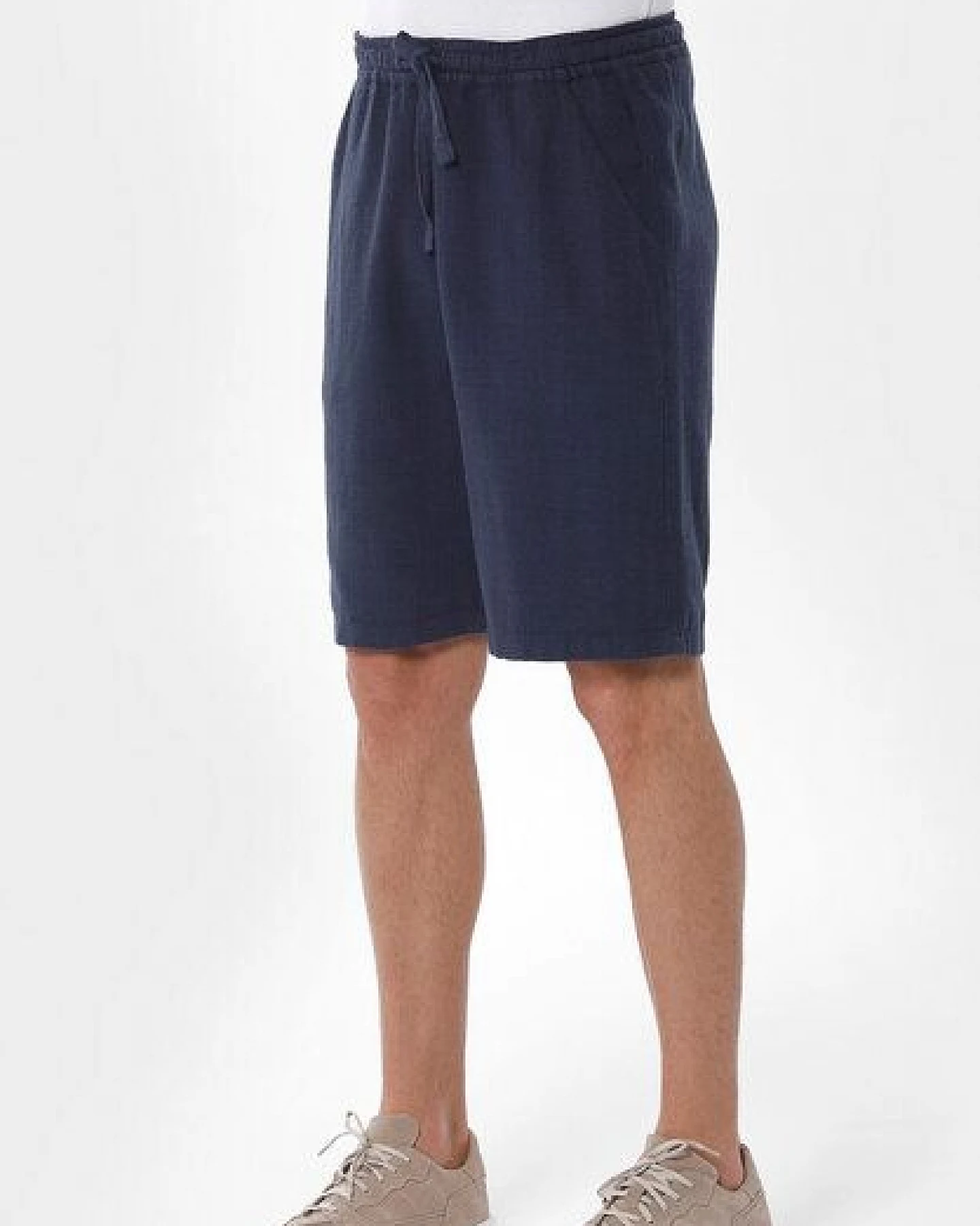 ORGANICATION Shorts aus Bio-Baumwolle und Leinen – Ansicht 3