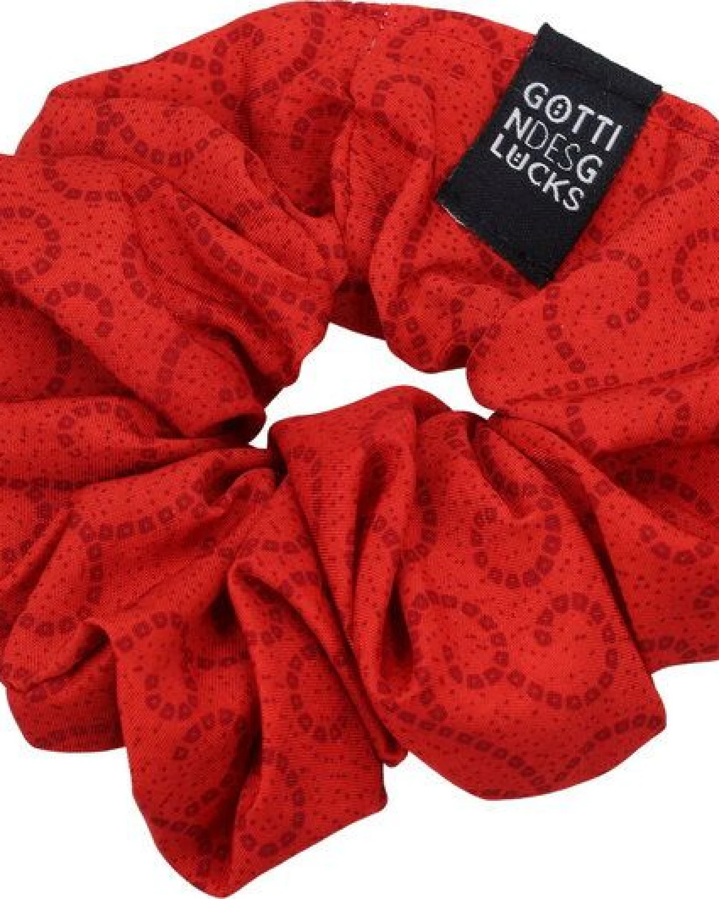 FAIR SQUARED Scrunchies, verschiedene Designs, Upcycling Haargummi mit Stoff bezogen – Ansicht 2