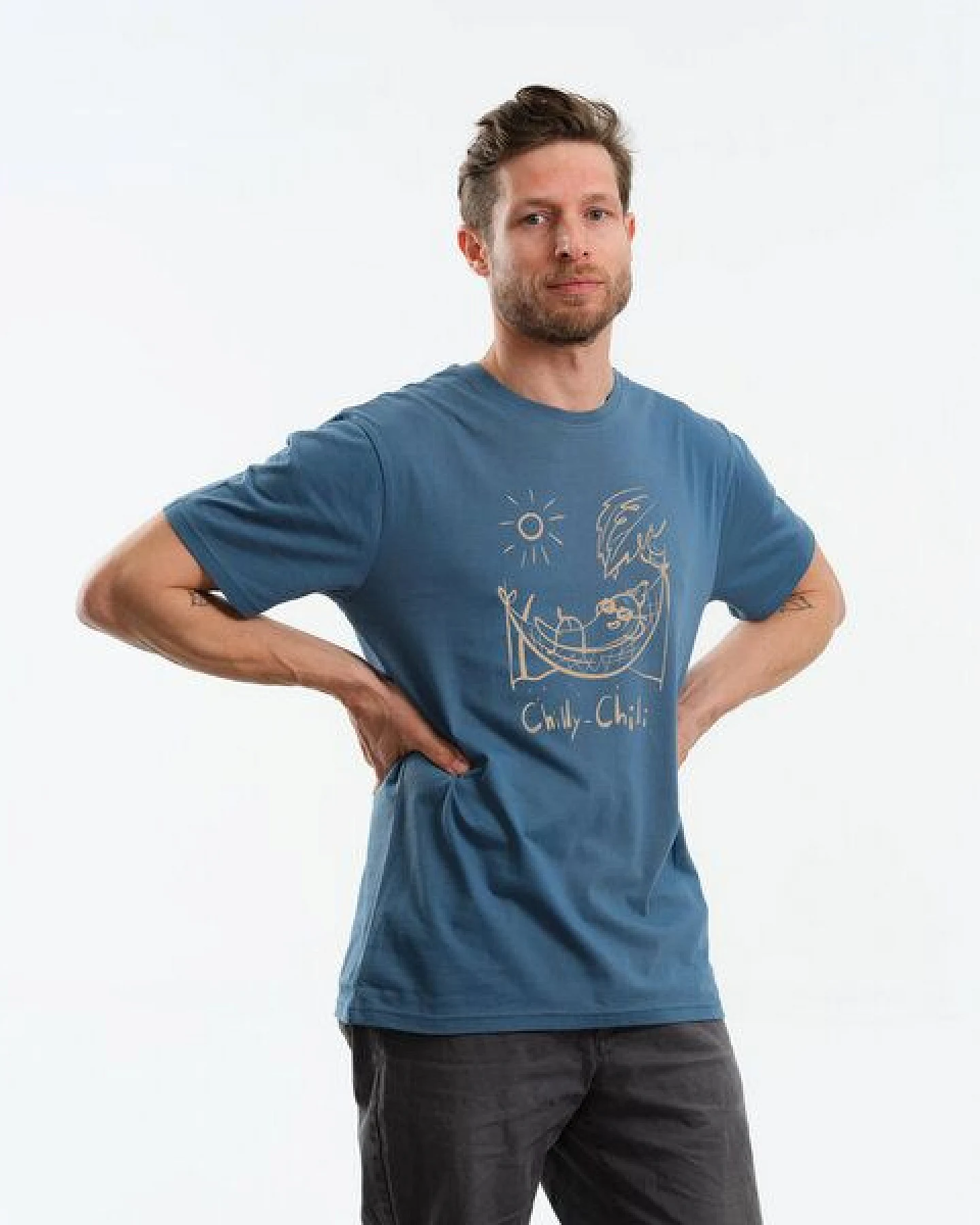 GARY MASH Shirt Chilly in der Hängematte aus Bio-Baumwolle – Ansicht 3