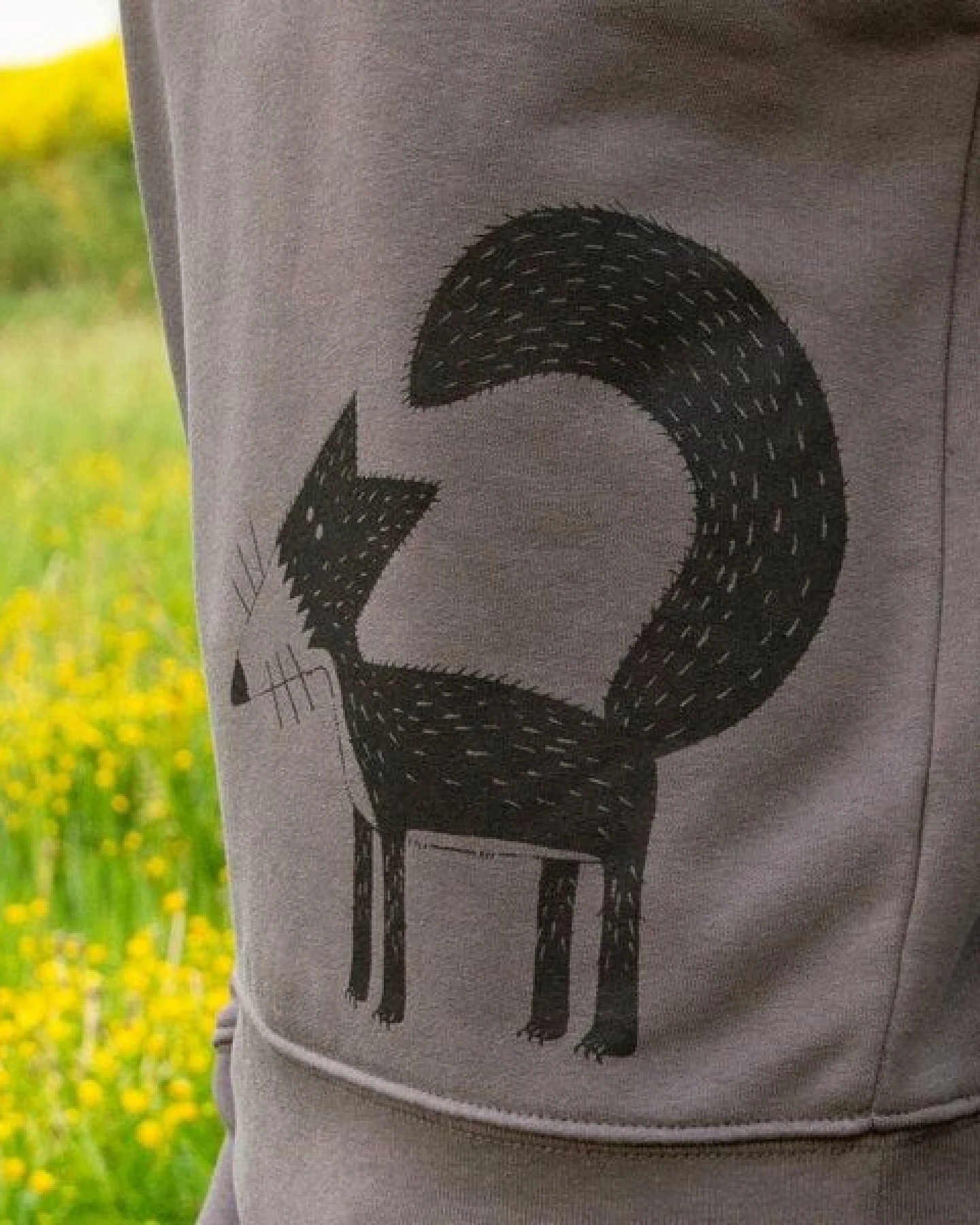 Cmig Franzi Fuchs Pullover für Damen in anthracite – Ansicht 3
