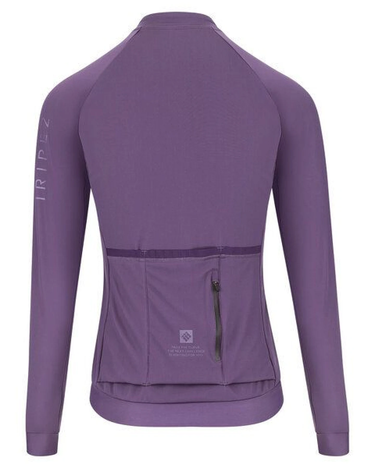 triple2 Damen - VELOZIP LS Pro - Langarm Radtrikot aus Ocean Waste Material – Ansicht 3