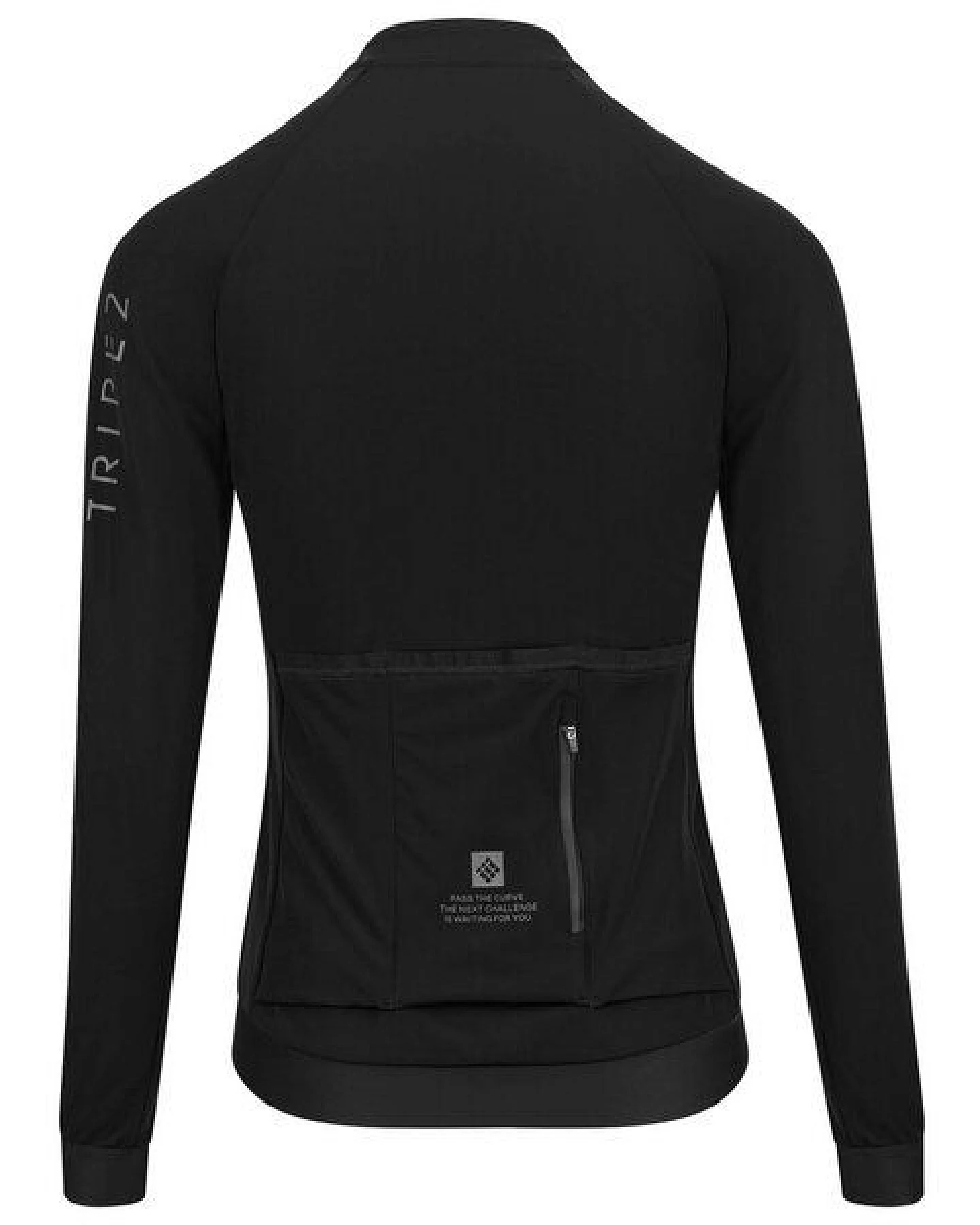 triple2 Damen - VELOZIP LS Pro - Langarm Radtrikot aus Ocean Waste Material – Ansicht 2