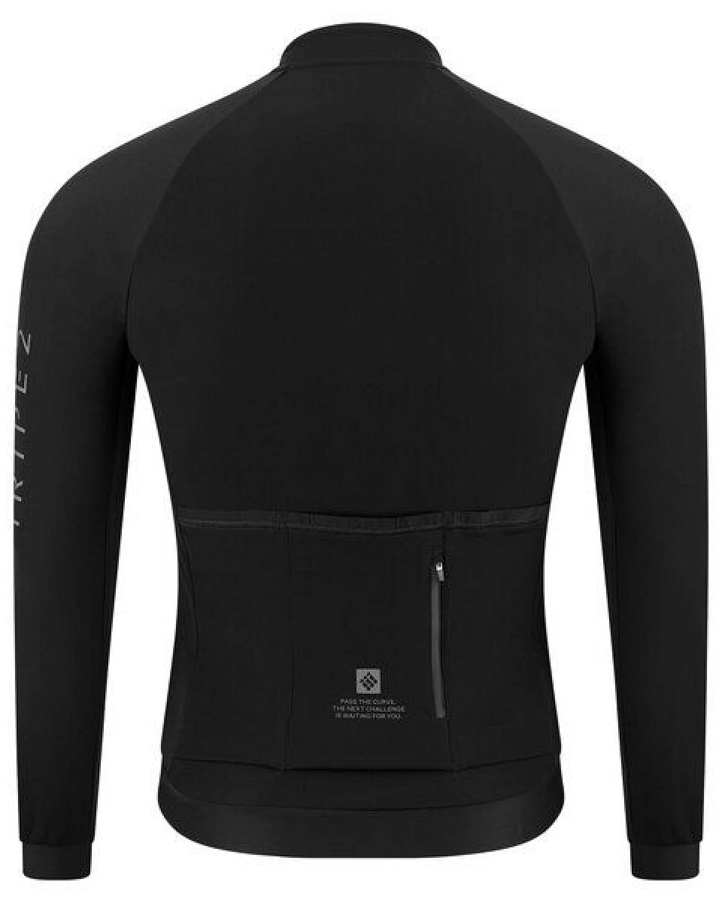 triple2 Herren - VELOZIP LS Pro - Langarm Radtrikot aus Ocean Waste Material – Ansicht 2