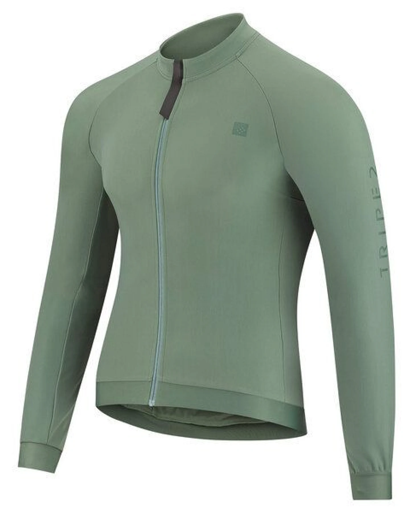 triple2 Herren - VELOZIP LS Pro - Langarm Radtrikot aus Ocean Waste Material – Ansicht 2