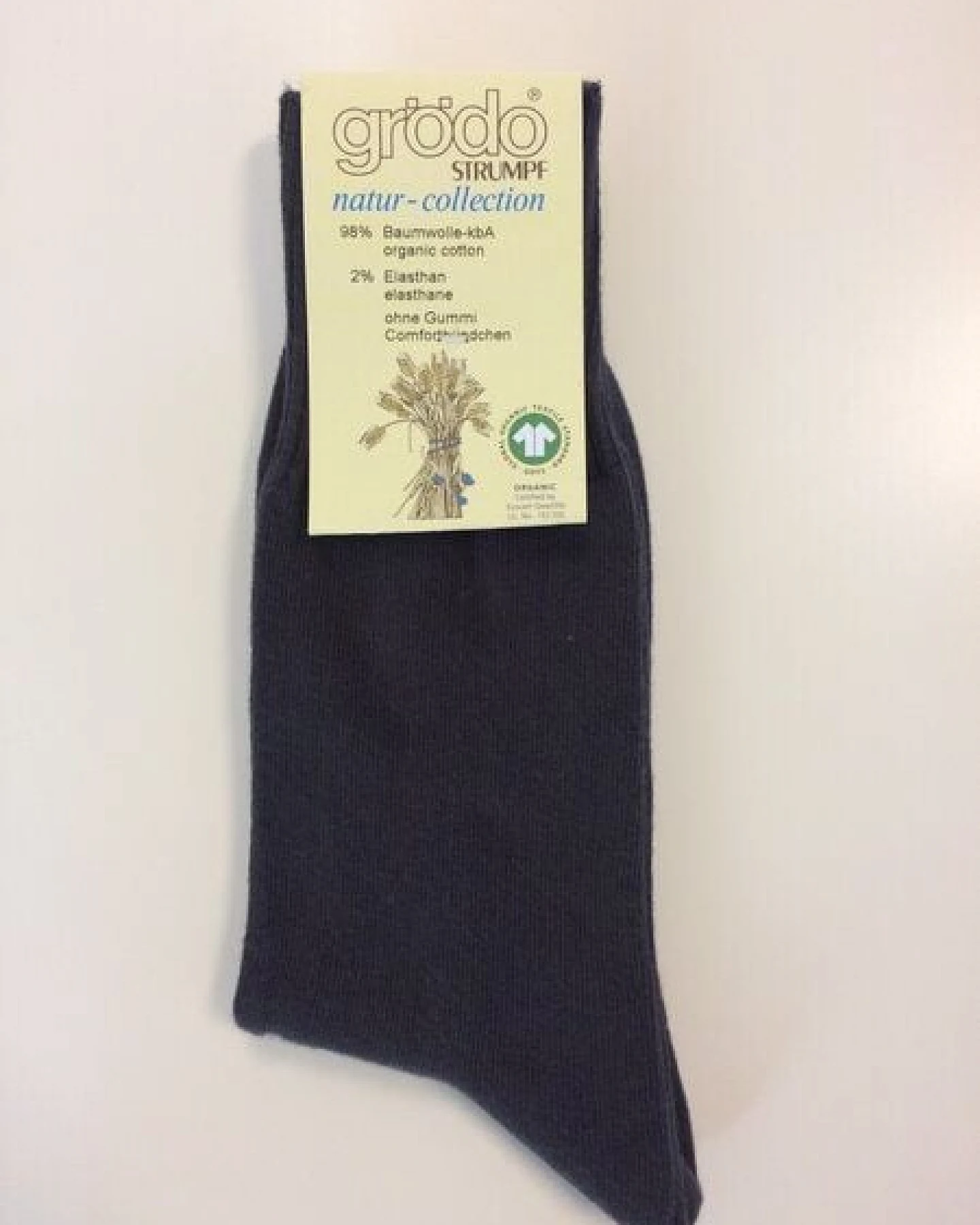grödo Comfort Socke, Venen Socke, schwarz oder dunkelgrau 52162 unisex – Ansicht 3
