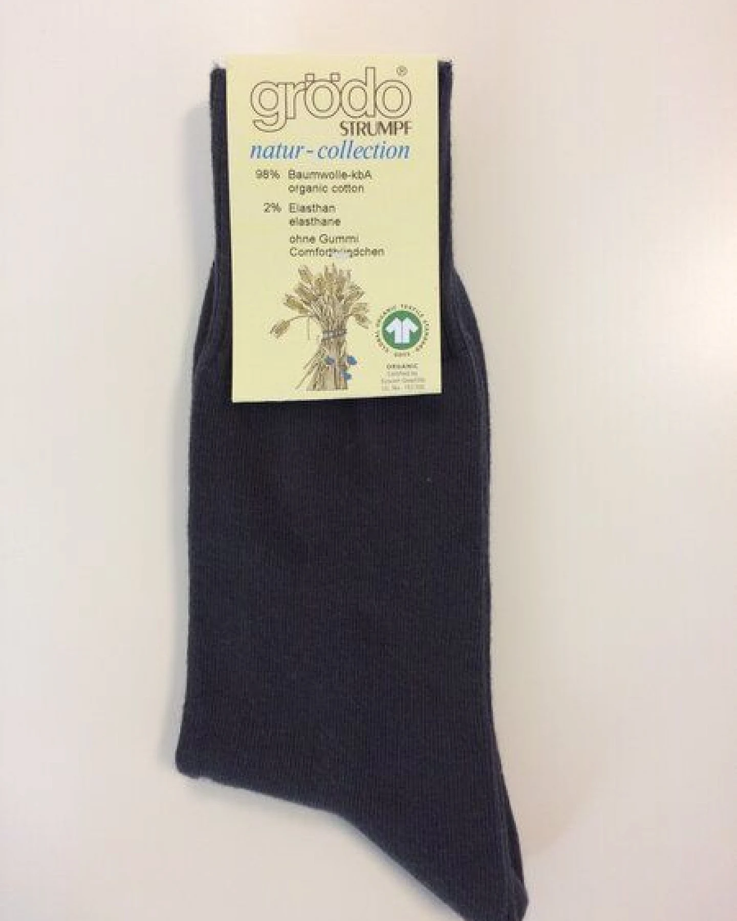 grödo Comfort Socke, Venen Socke, schwarz oder dunkelgrau 52162 unisex – Ansicht 3