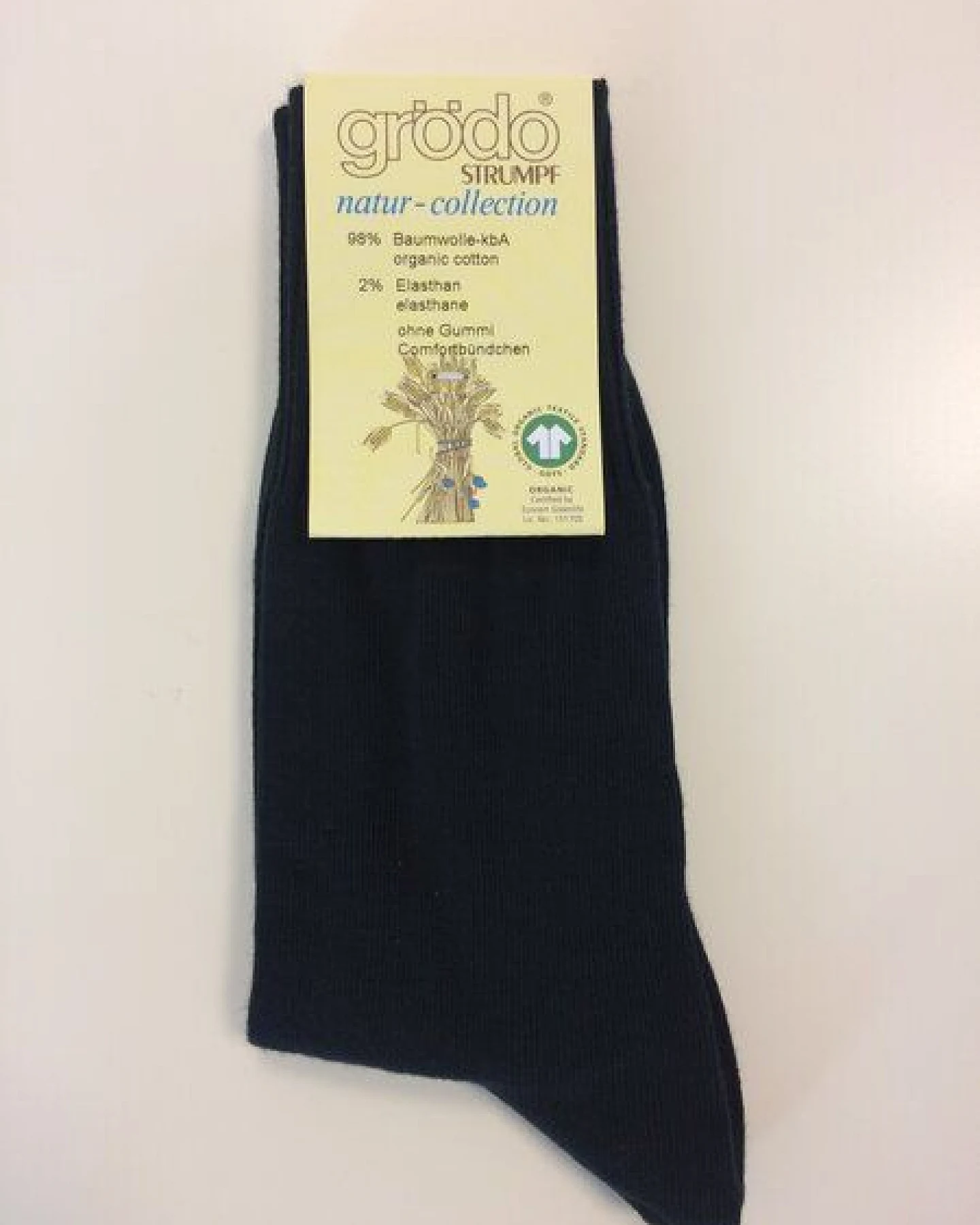 grödo Comfort Socke, Venen Socke, schwarz oder dunkelgrau 52162 unisex – Ansicht 3