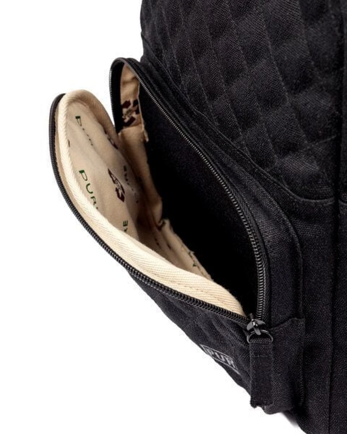 PURE HP-0035 Hanf City-Rucksack M in Steppoptik – Ansicht 4