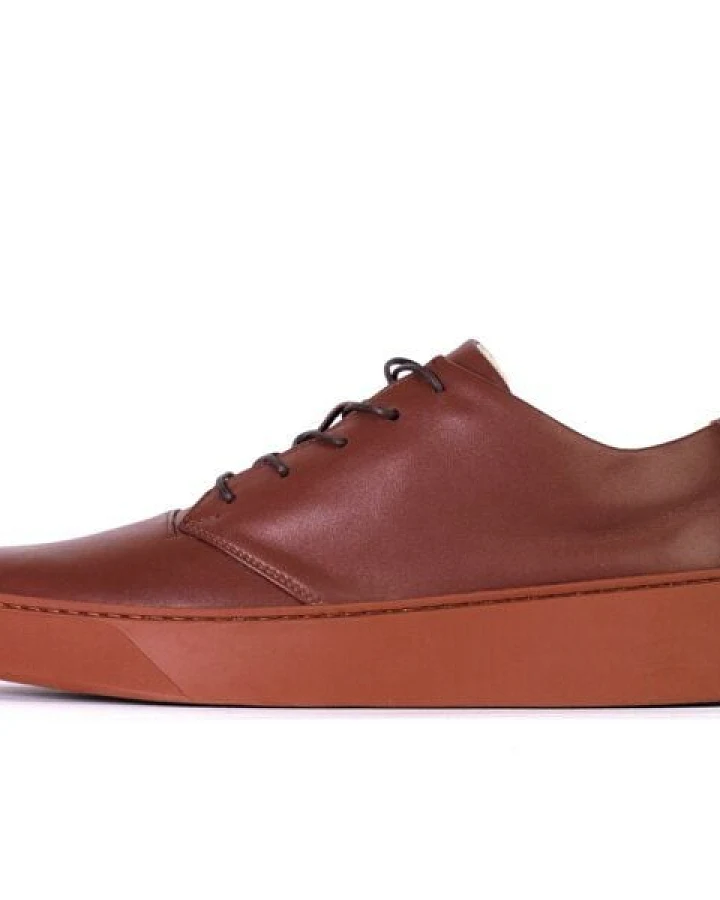 SORBAS '80 Ledersneaker mit abbaubarer Sohle