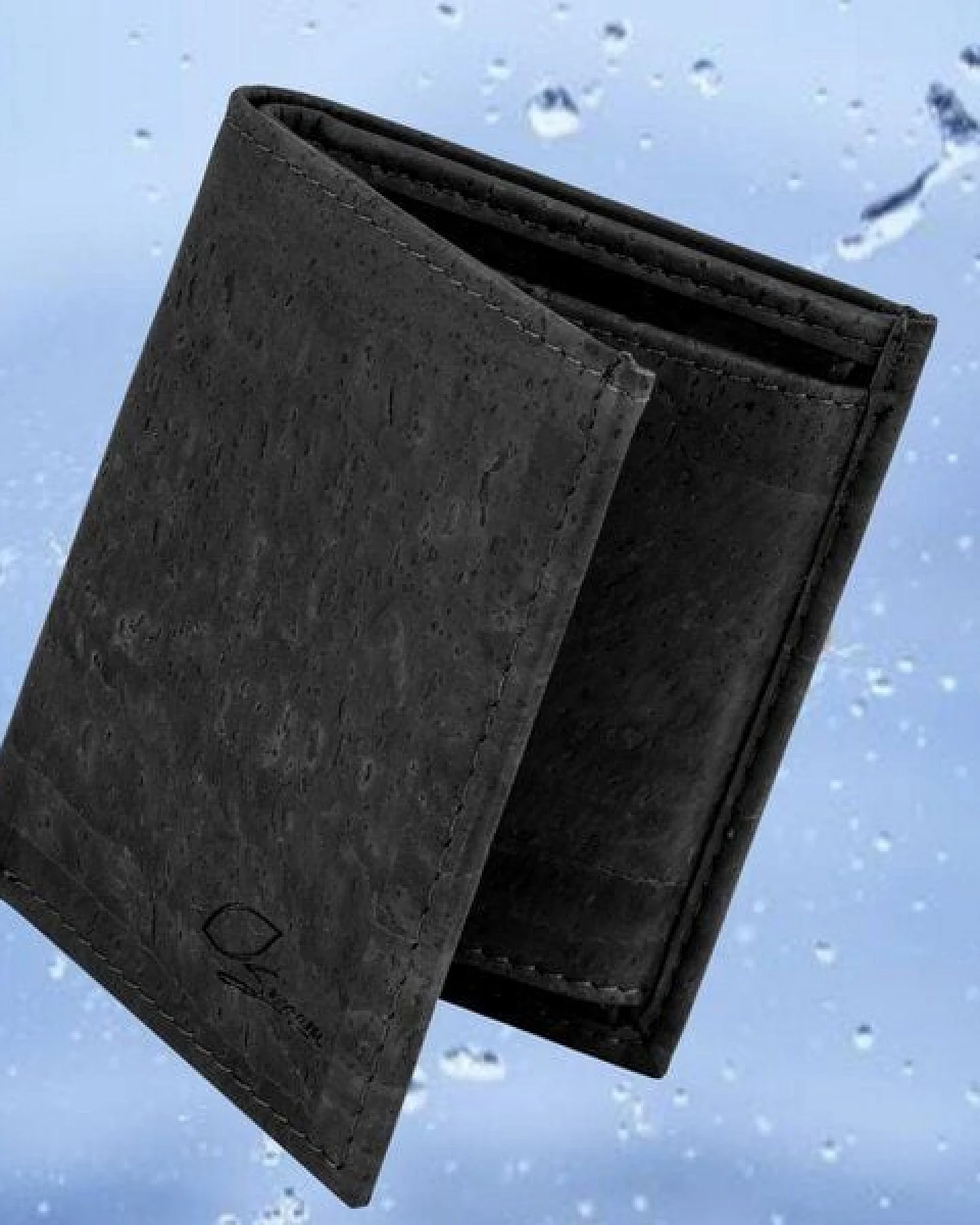 Simaru Mini Geldbörse aus Kork,Portemonnaie mit RFID schutz,Geldbeutel vegan – Ansicht 4