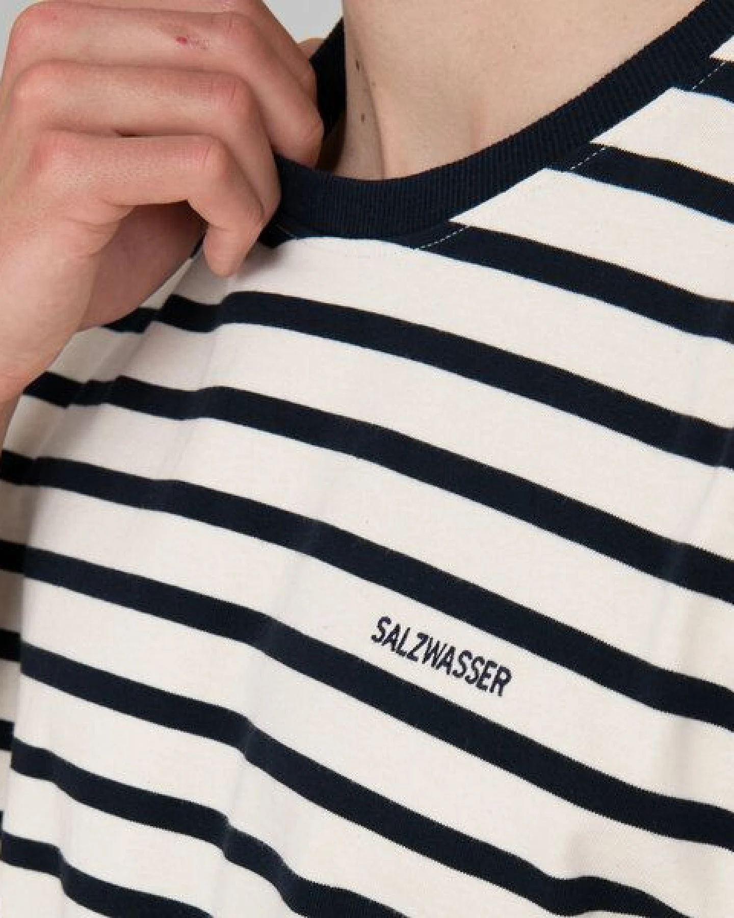 SALZWASSER JASPER – Heavy T-Shirt (Herren/Unisex) aus 100% Bio-Baumwolle (GOTS) – Ansicht 2