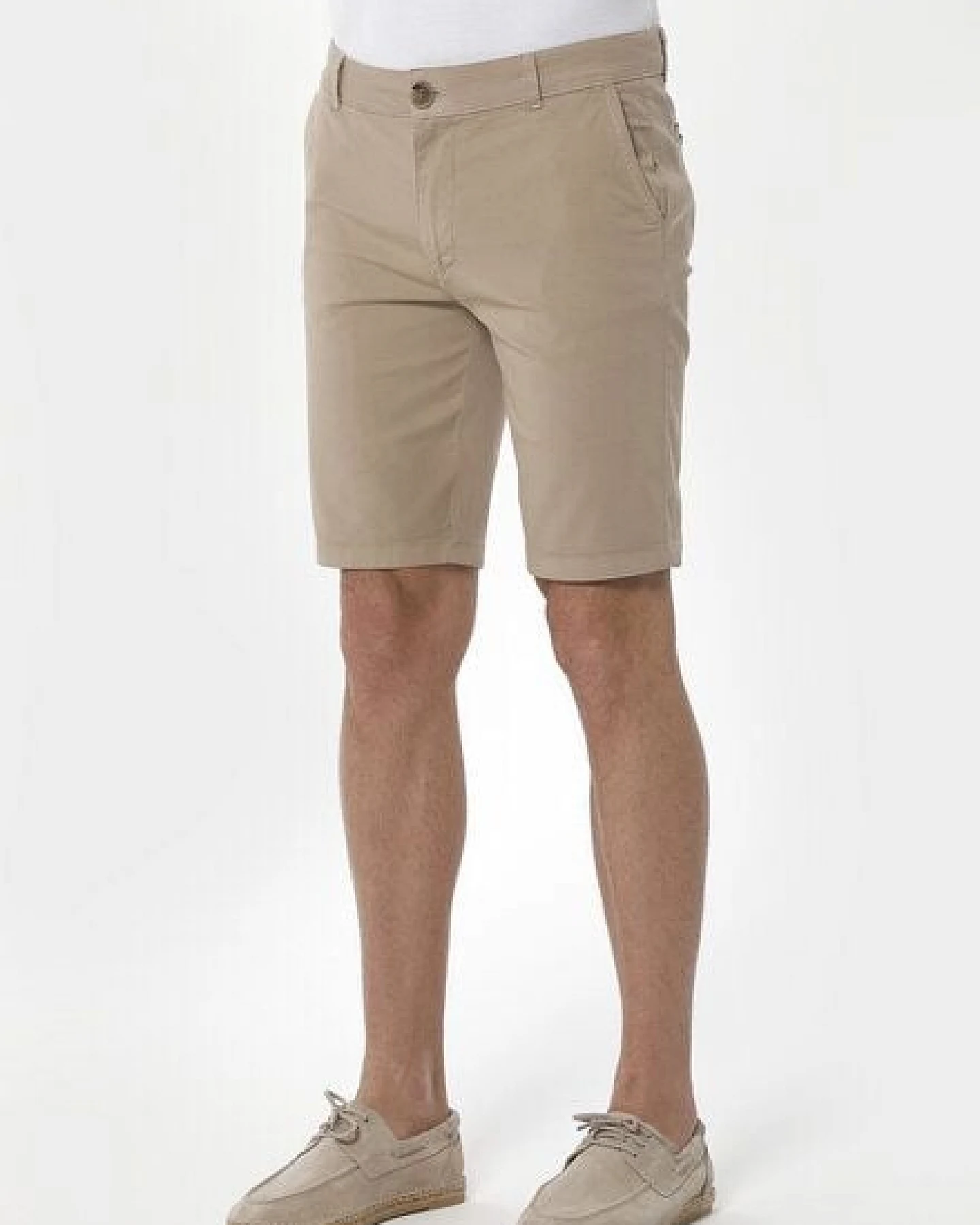 ORGANICATION Slim Chino-Shorts aus Bio-Baumwolle – Ansicht 3